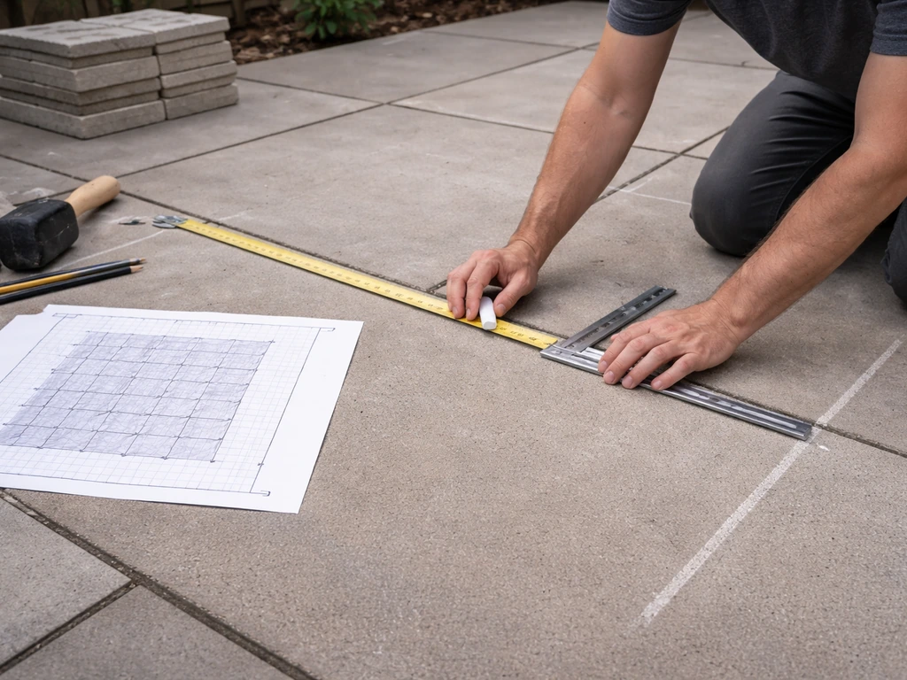 how to lay patio slabs