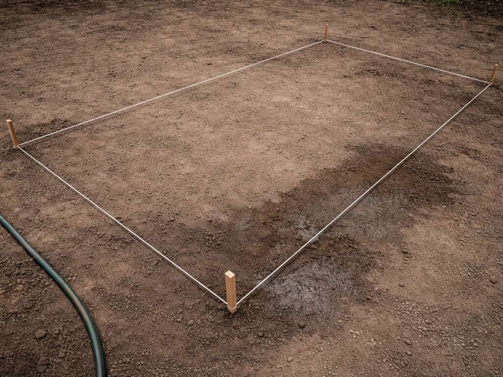 how to lay brick patio over dirt