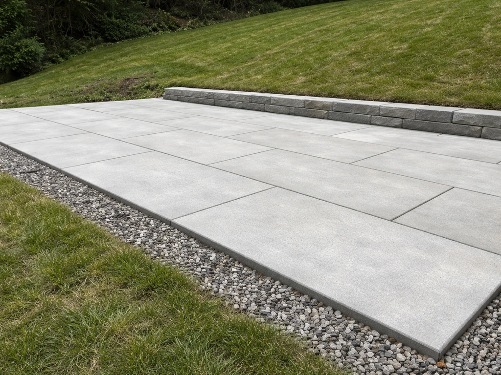 How to Lay a Patio on a Slope Step by Step