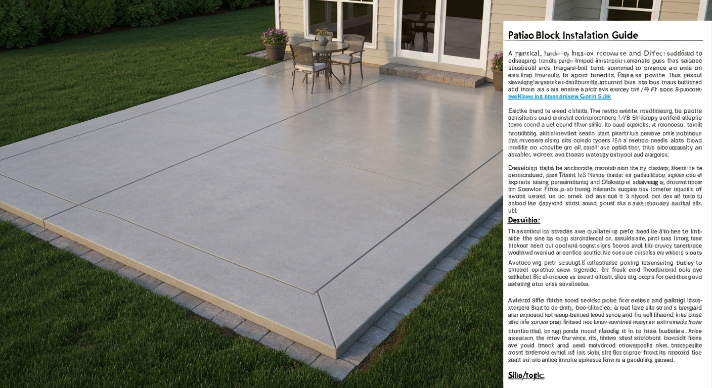 How to Make a Quikrete Patio: Complete DIY Pour Guide Step-by-Step