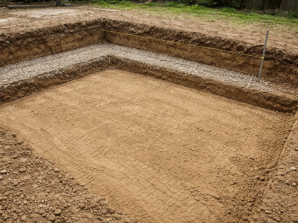 how to lay a patio