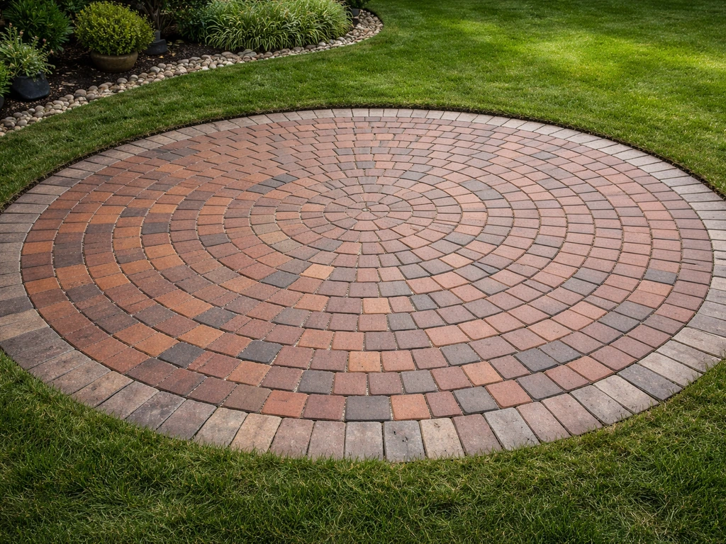 How to Lay a Circular Brick Patio Step by Step