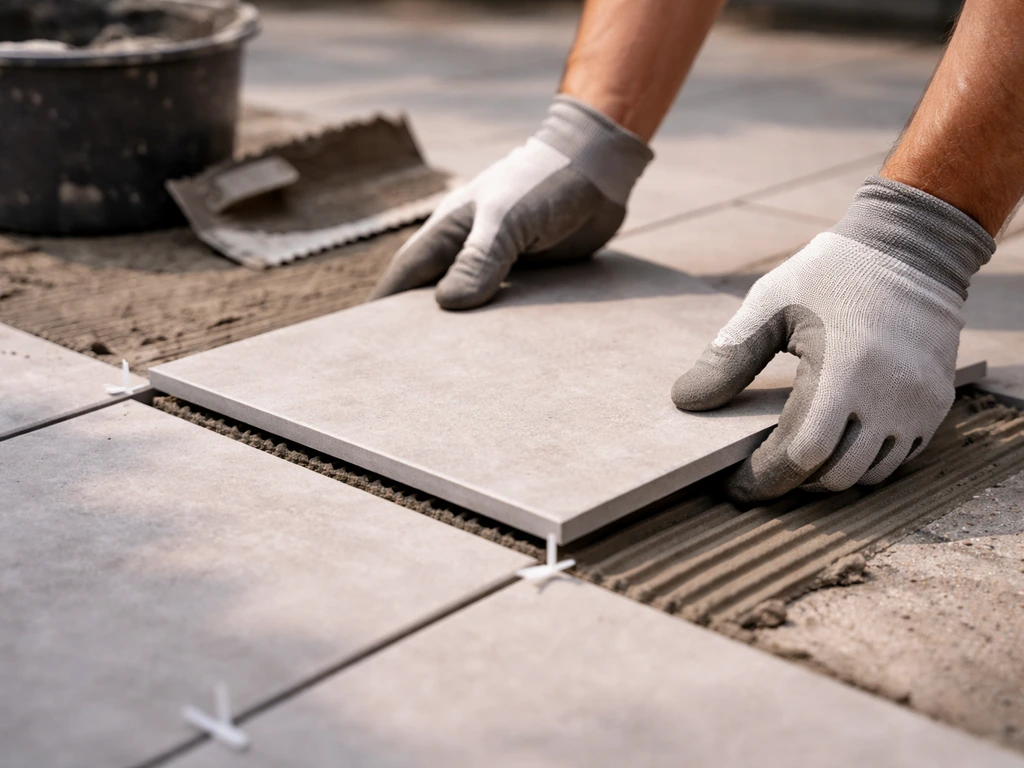How to Tile a Patio Floor Step by Step DIY Guide