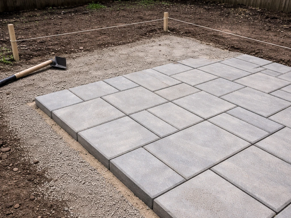 How to Build a Patio With Patio Blocks: DIY Guide