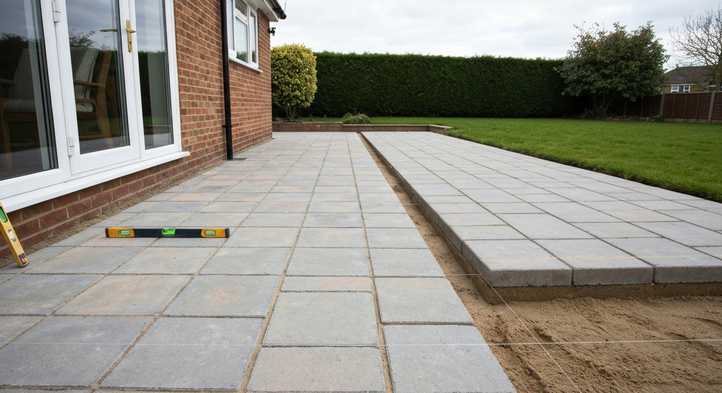 How to Lay Patio Slabs on Sand: Complete DIY Guide